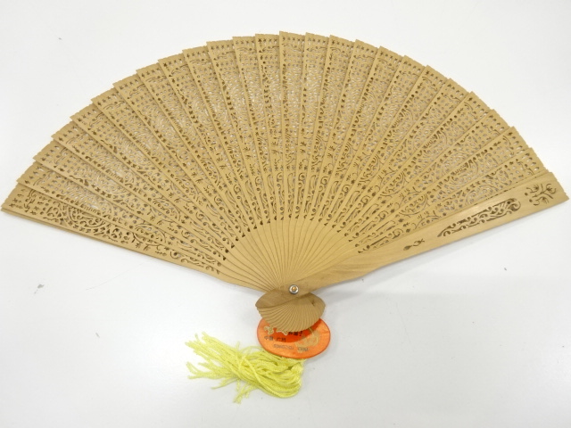 アンティーク　白檀扇子